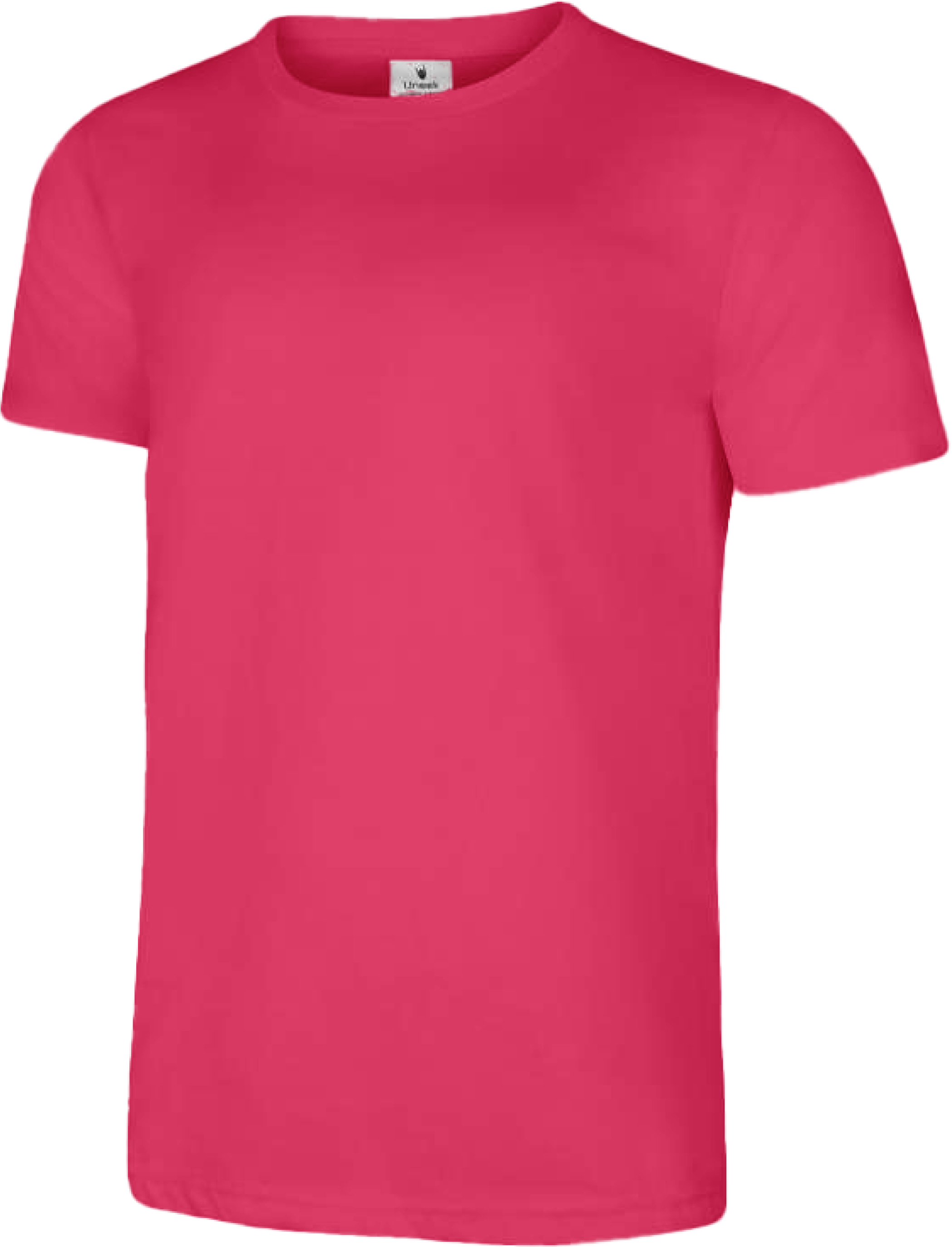 Uneek Olympic T Shirt - Hot Pink