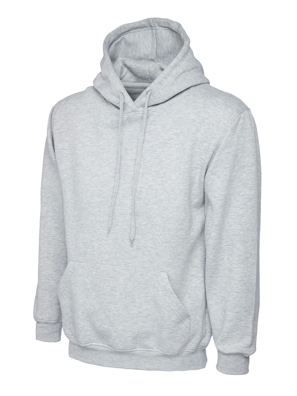 Uneek Classic Hoody - Heather Grey