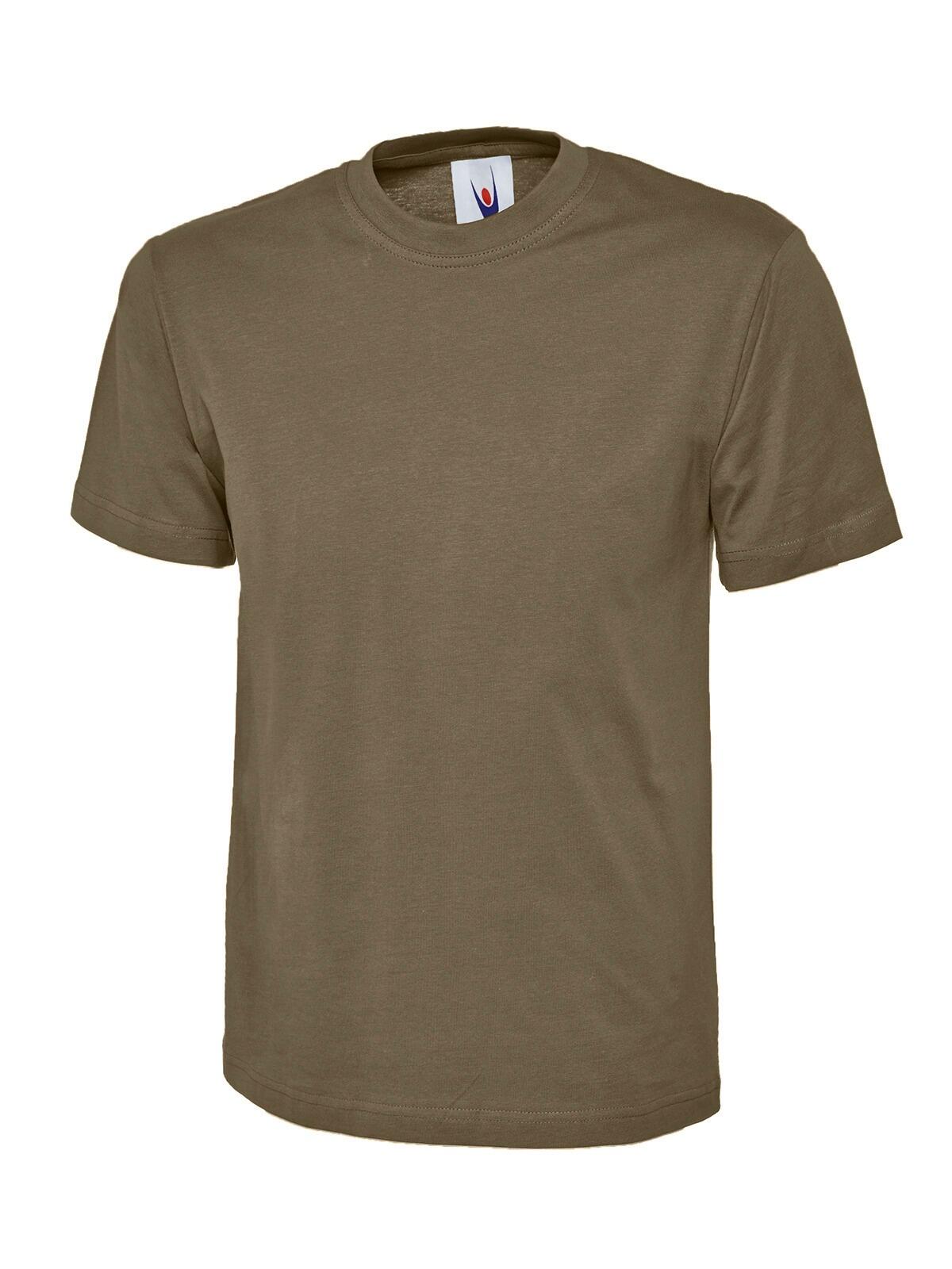 Uneek Classic T Shirt - Military Green