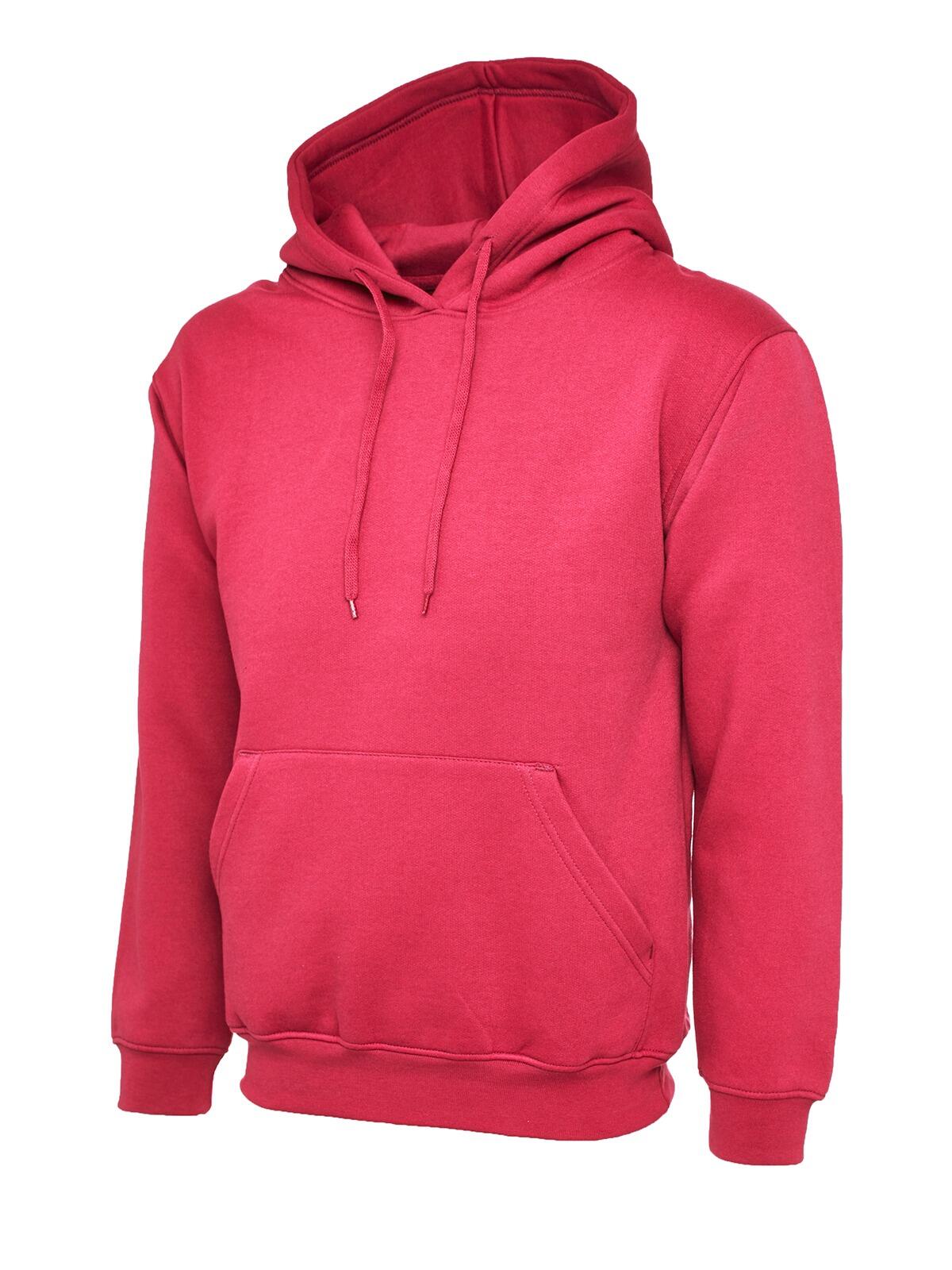 Uneek Classic Hoody - Hot Pink