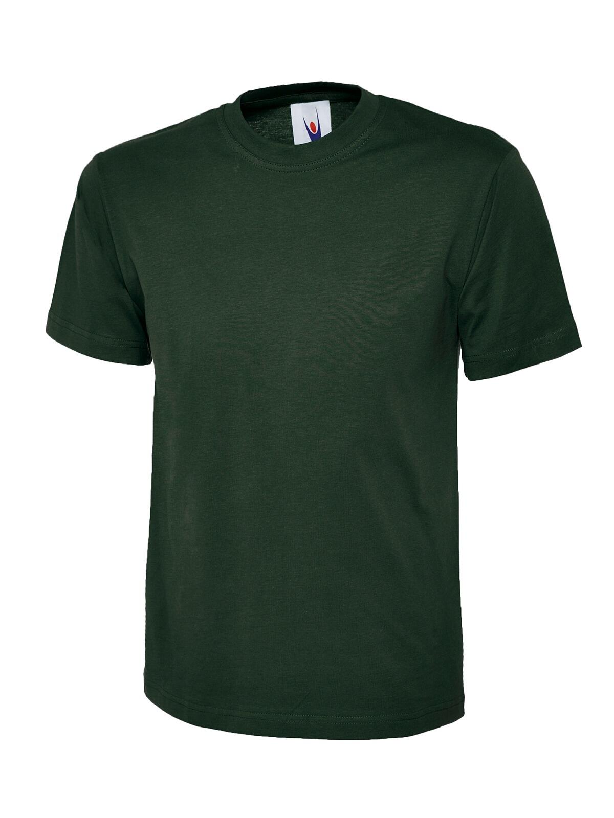 Uneek Classic T Shirt - Black