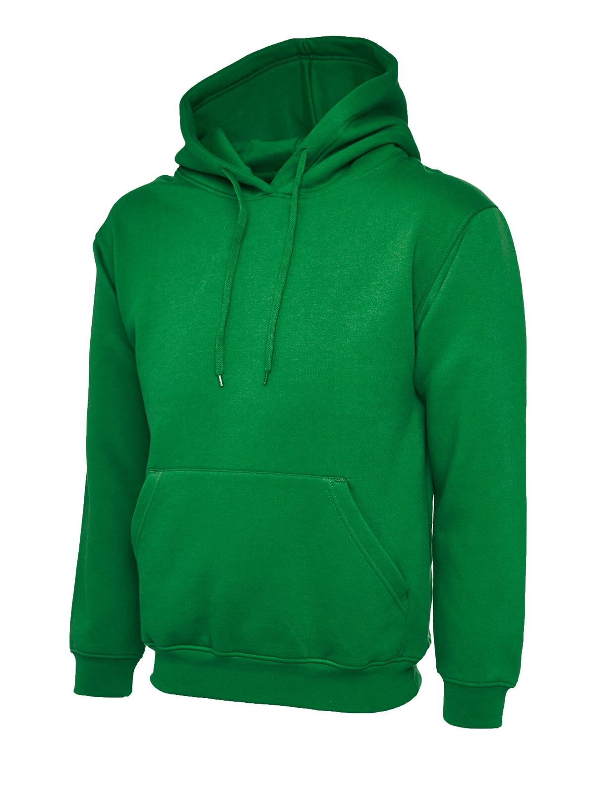 Uneek Classic Hoody - Kelly Green