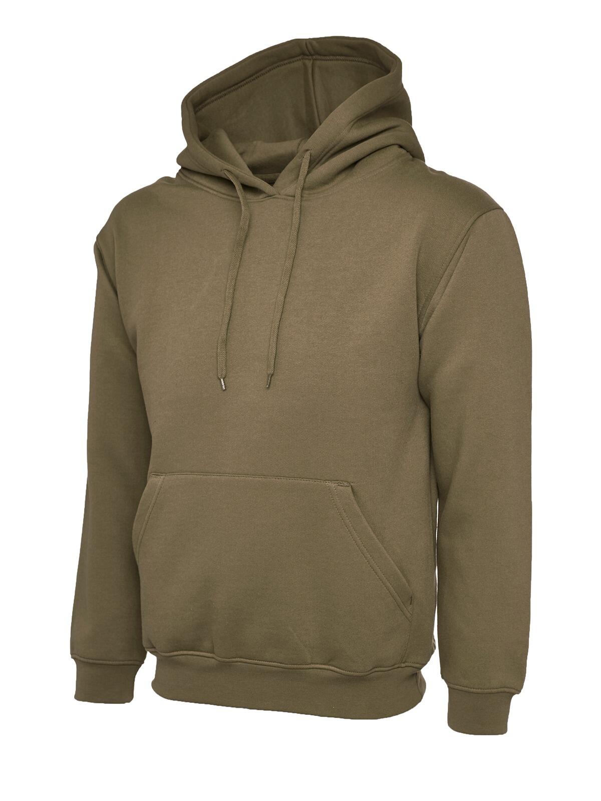 Uneek Classic Hoody - Military Green
