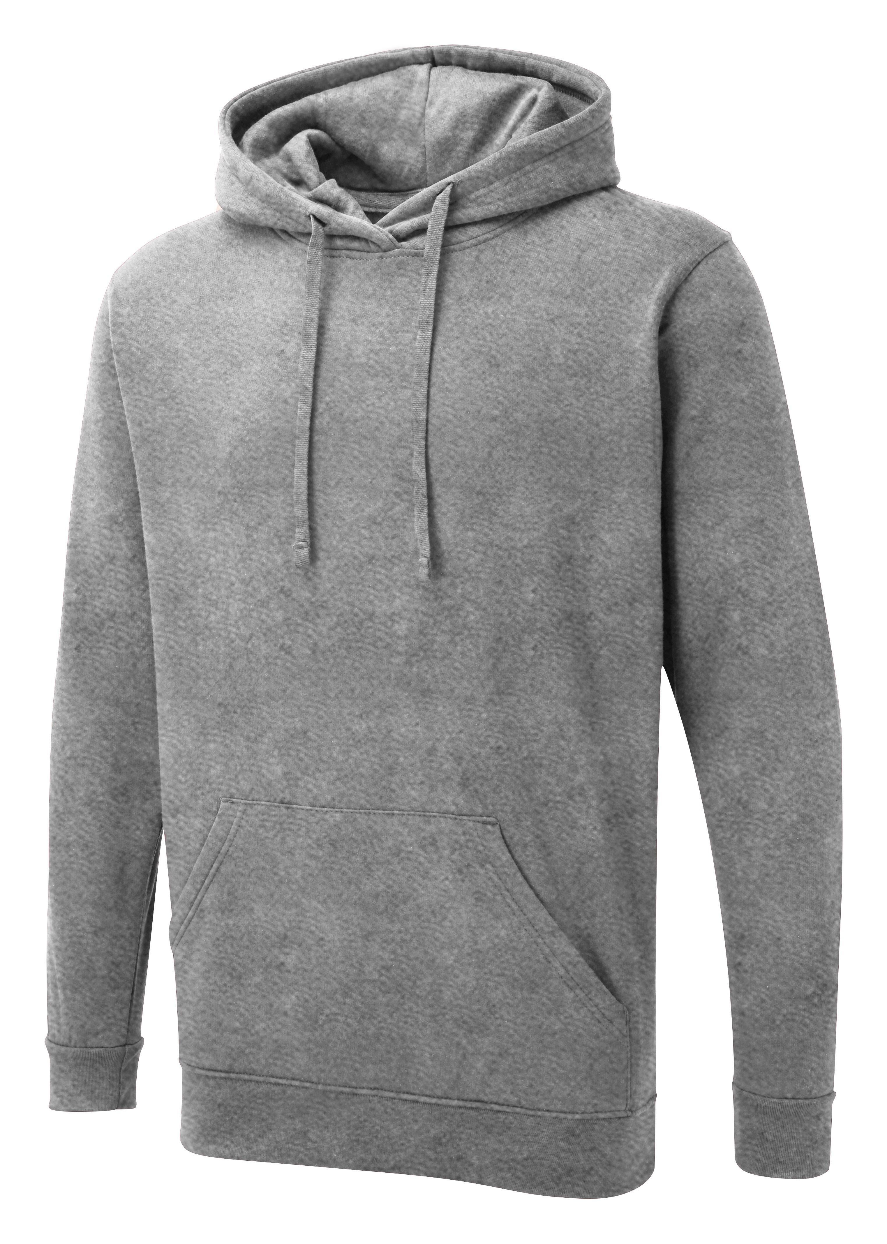 Uneek UX Hoody - Heather Grey