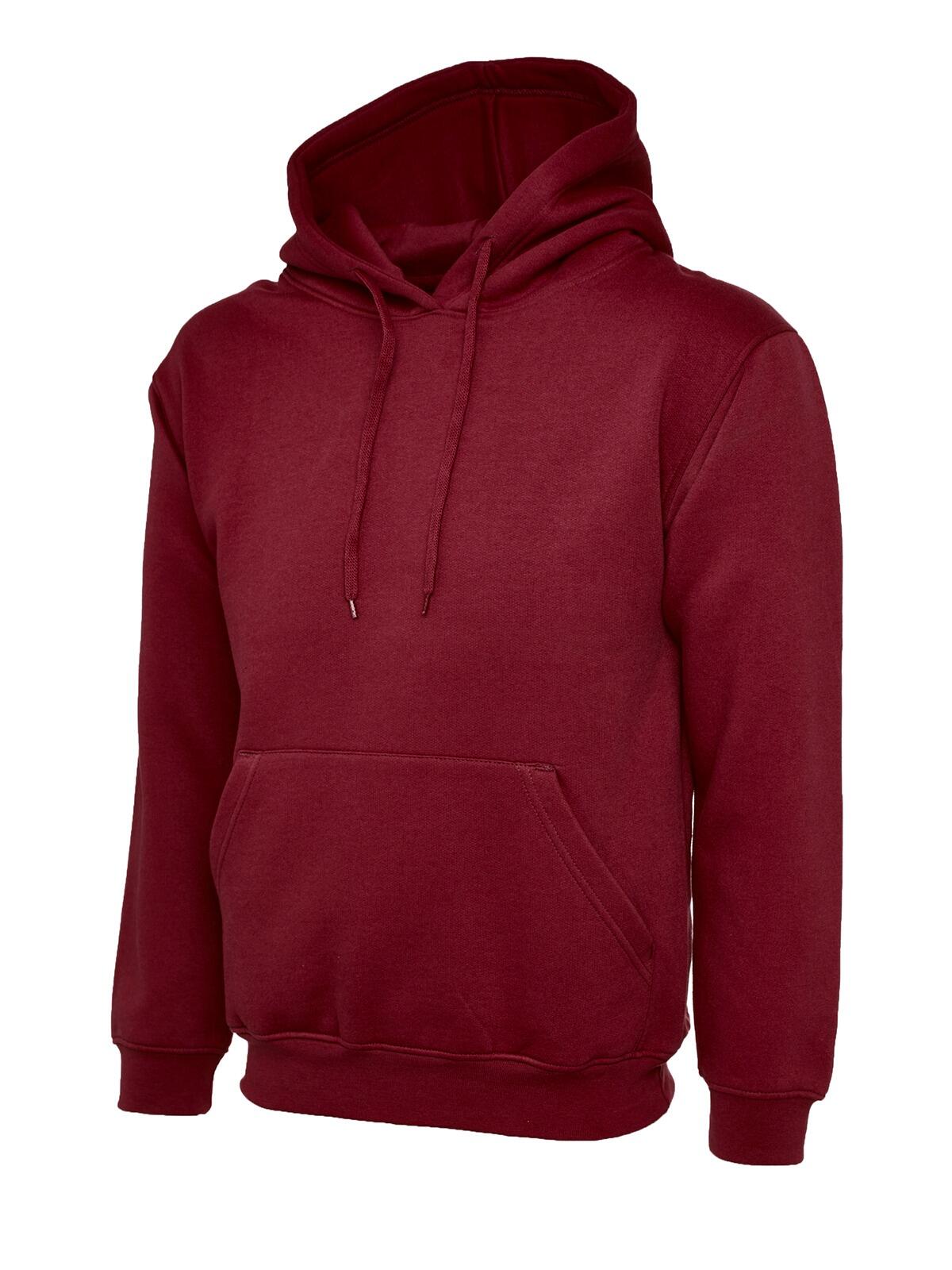Uneek Classic Hoody - Maroon