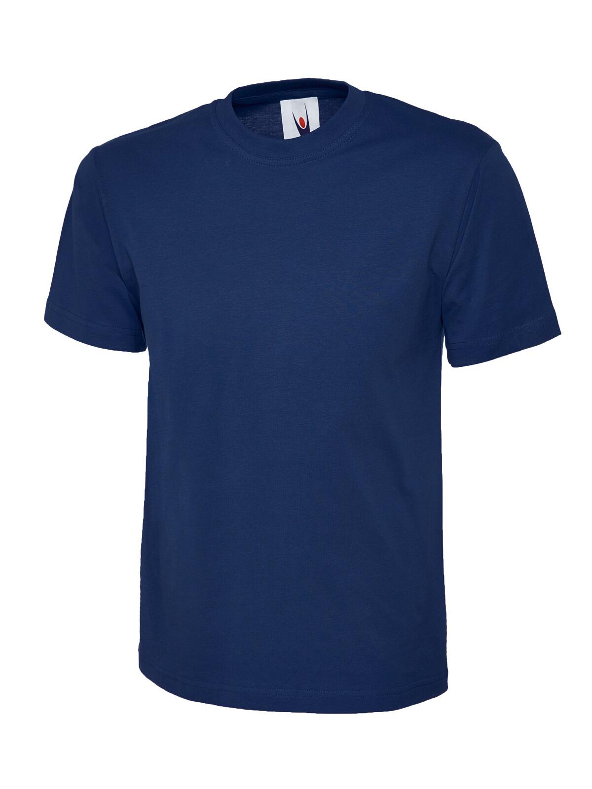Uneek Classic T Shirt - French Navy
