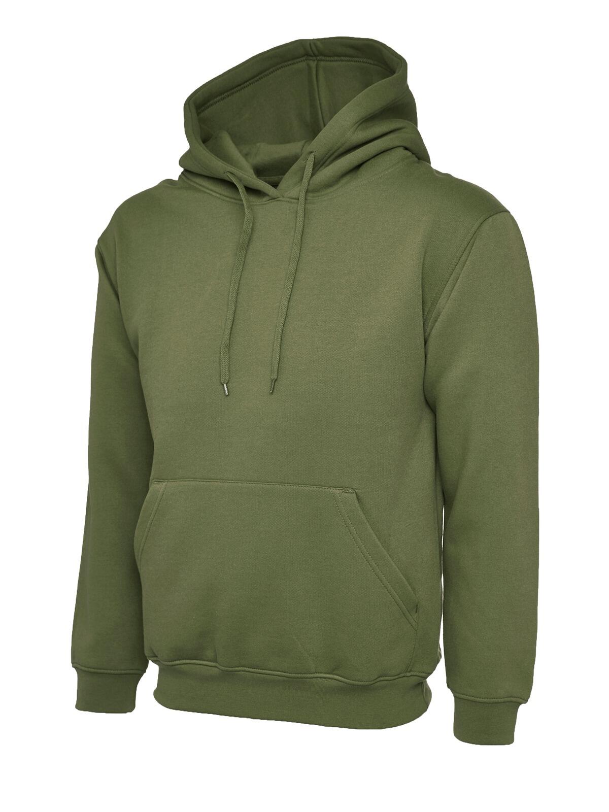Uneek Classic Hoody - Olive