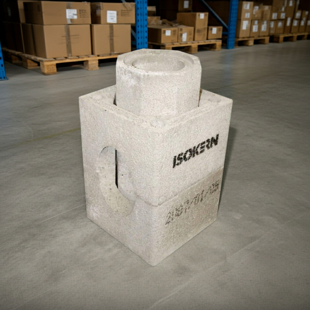 Isokern DM 4 Part Entry Flue Kit 180mm