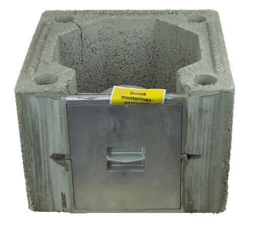Isokern DM Casing and Soot Door
