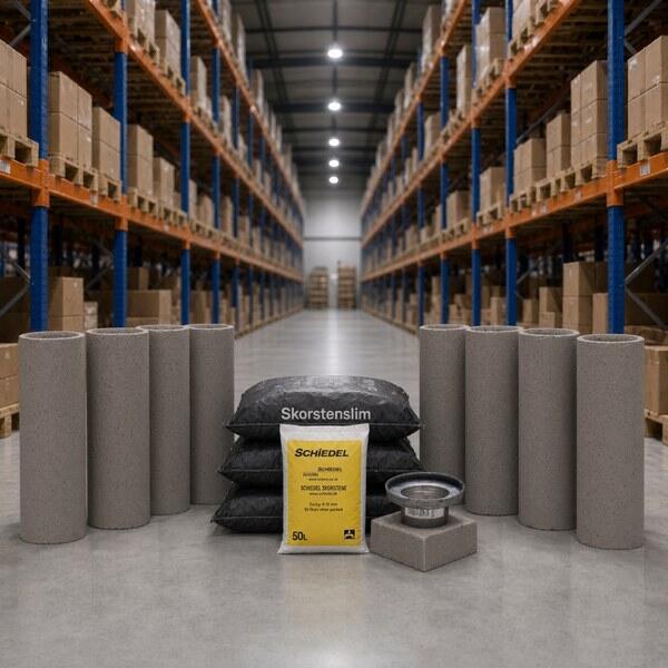 Isokern 150mm i/d pumice liner pack 4.8m — pack contents