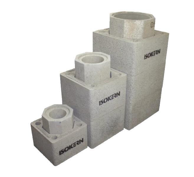 Isokern DM44 pumice pack stack