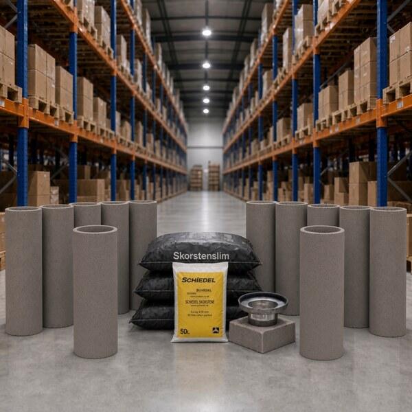 Isokern 175mm i/d pumice liner pack 7.8m — pack contents