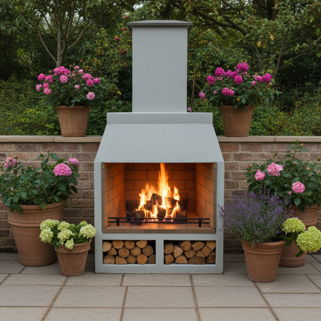 Isokern Garden Fireplace English Garden