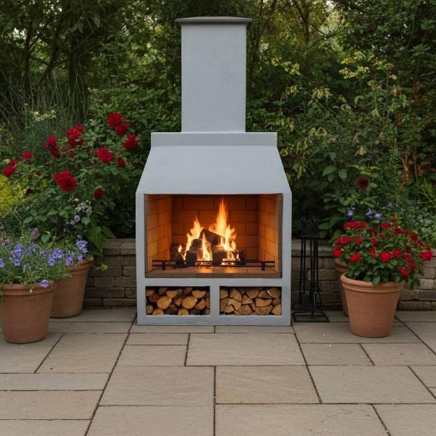 Isokern Garden Fireplace 1200 630