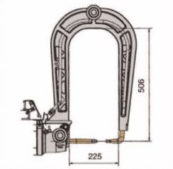 Tecna Medium Long W/C Arm