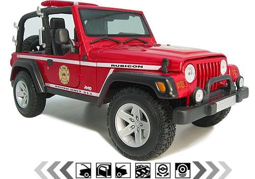 Jeep Wrangler Rubicon Brush Fire Unit