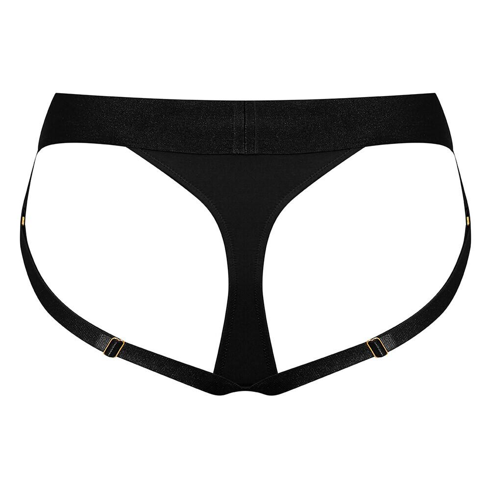Трусики для страпона Strap-on-me Diva Harness S, черные 6015971 - Strap-on-me - Трусики с кольцом - Купить