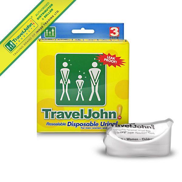Festival Essentials - TravelJohn Disposable Urinal