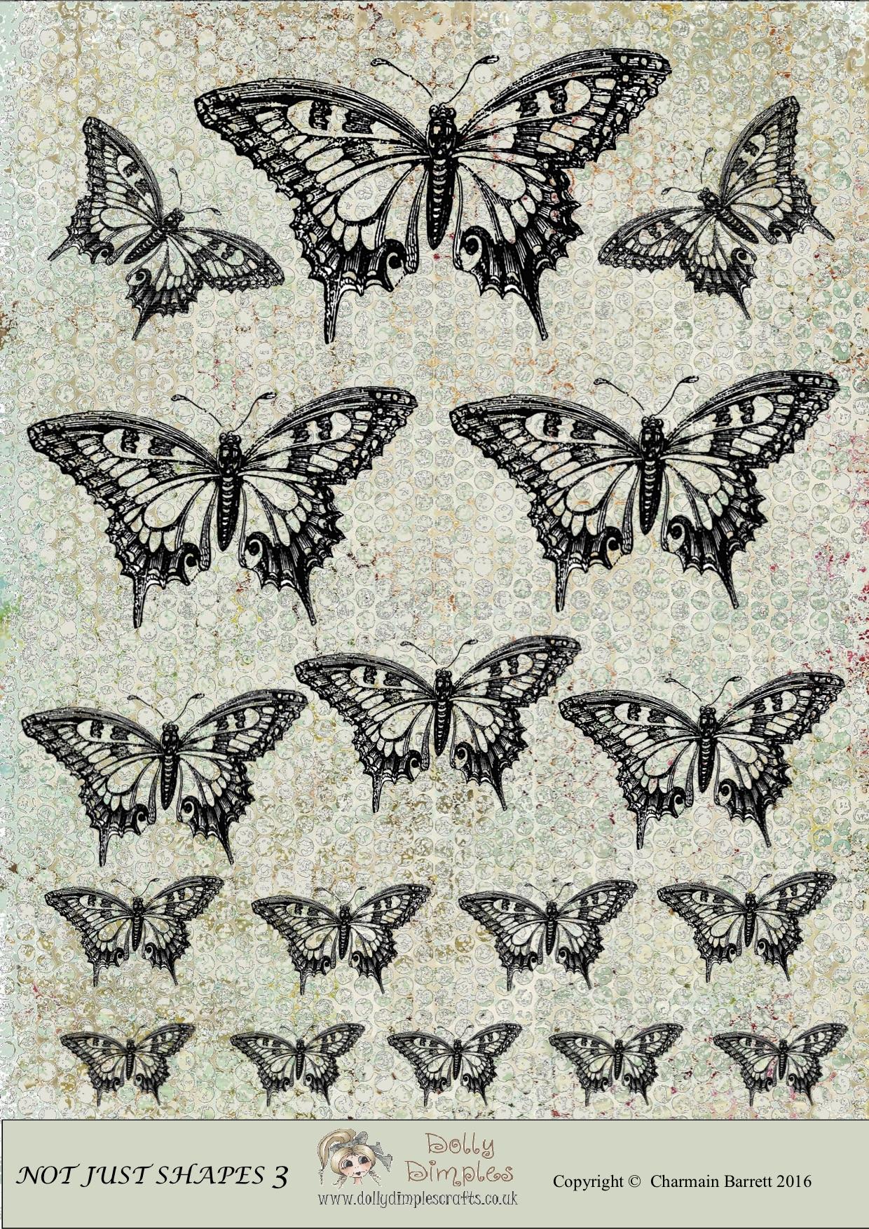 Embellishment Butterflies