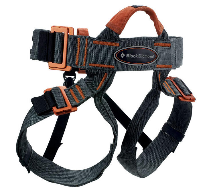 Black Diamond Variospeed climbing harness for groups