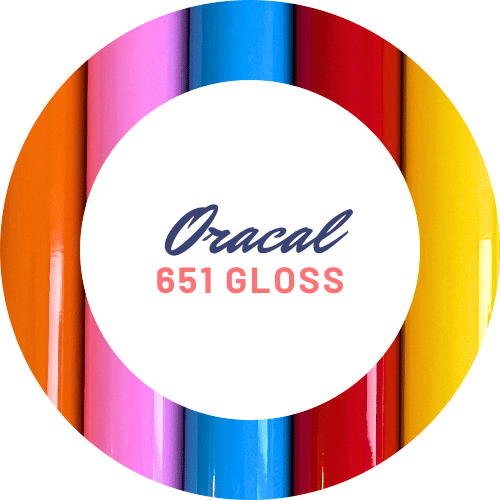 Oracal Premium Permanent 651 Gloss Self Adhesive