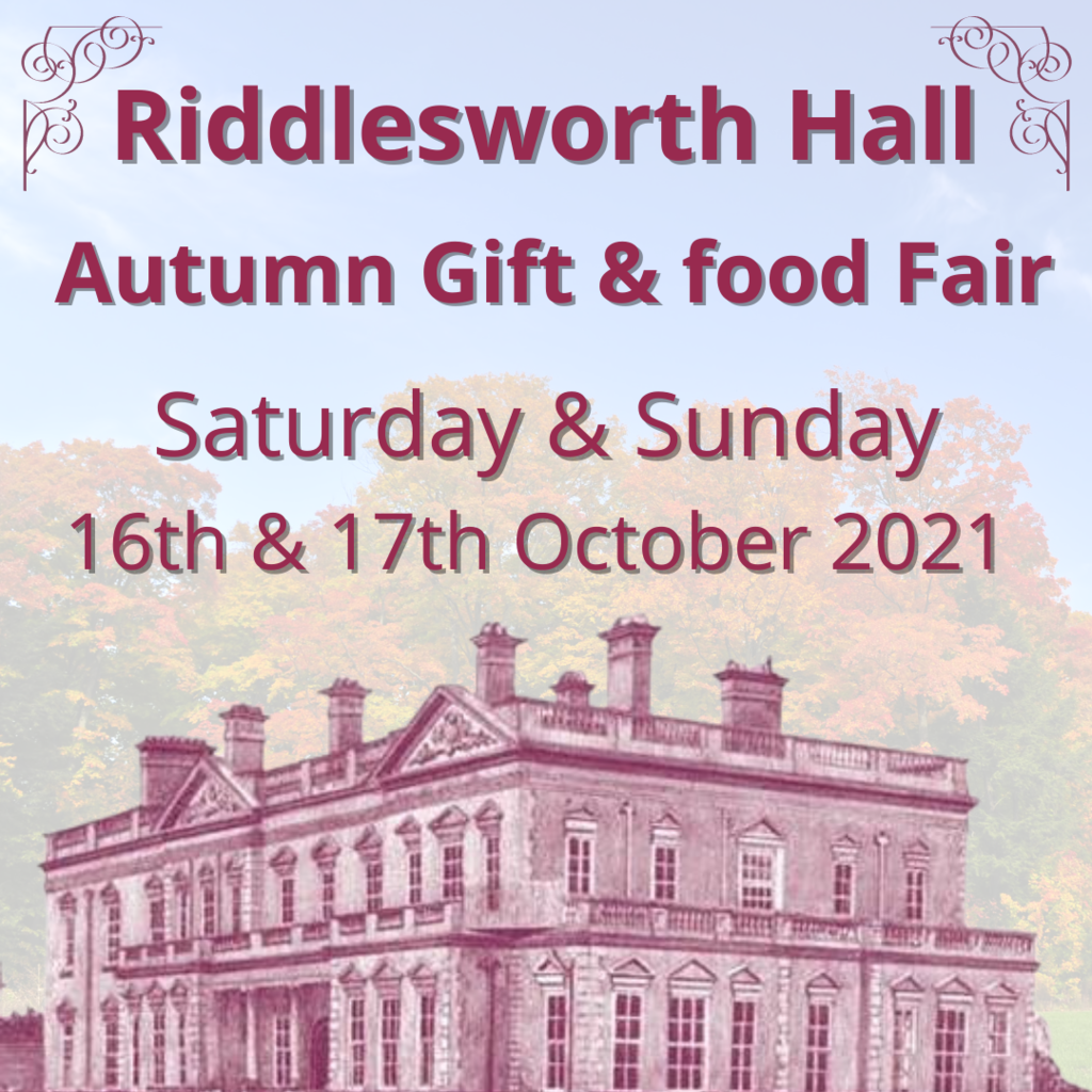 Riddlesworth Gift & Food fair - 16th & 17th October 2021