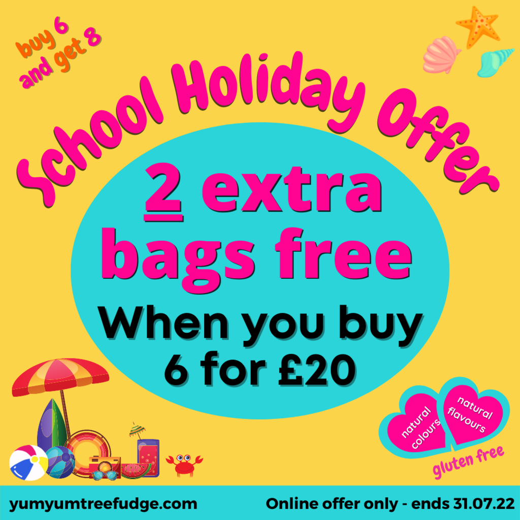 New offer - 2 extra bags FREE when you buy our 6 for £20 multibuy.
