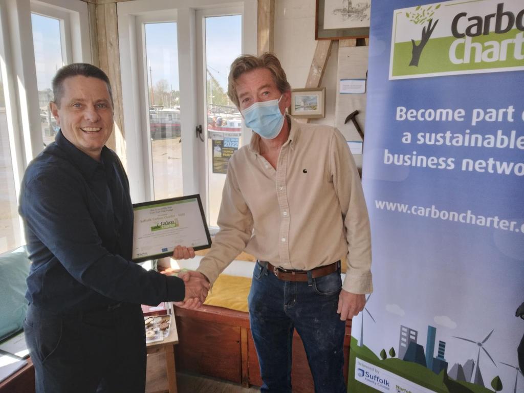 Our Carbon Charter Gold Accreditation