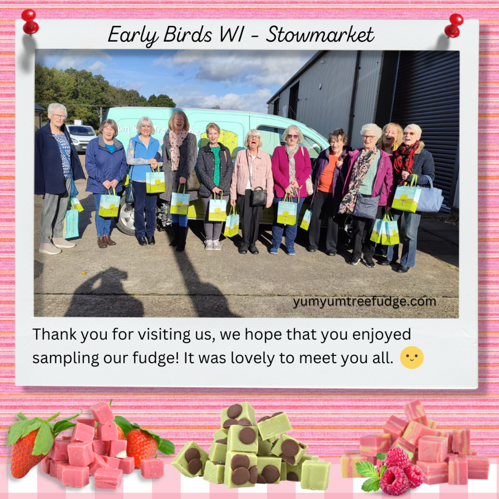Early Birds WI Stowmarket visit