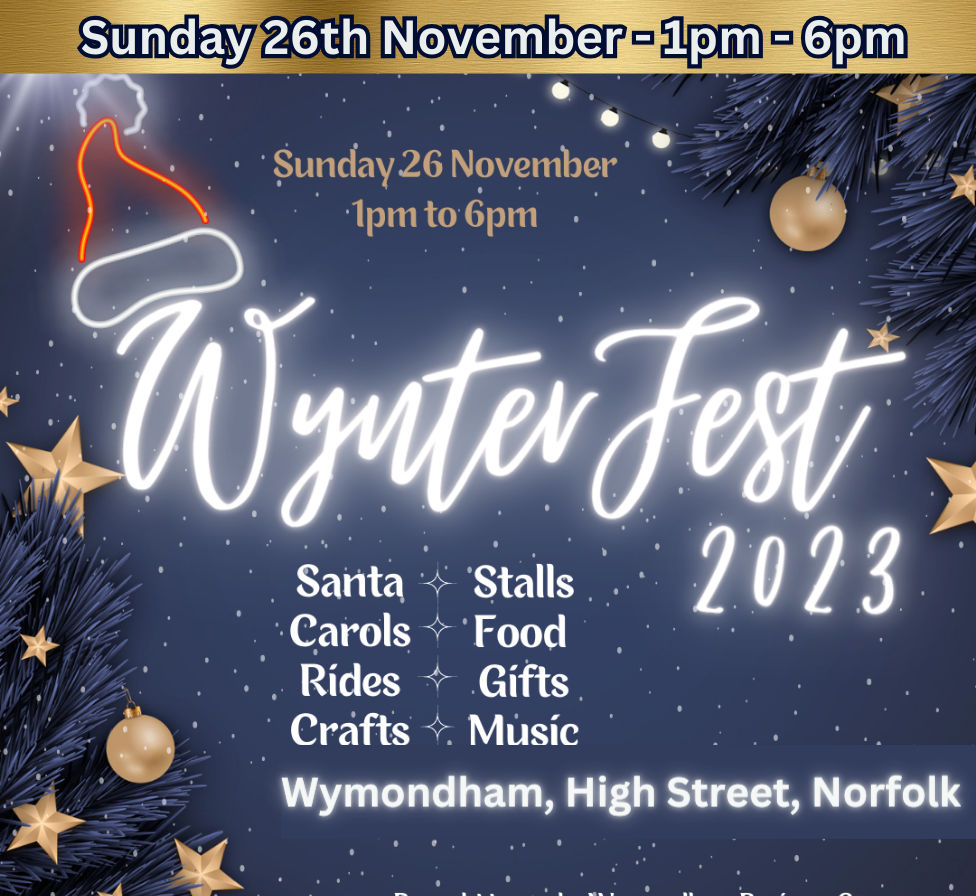 WynterFest 2023, Sunday 26th November, 2023 1.00pm - 6.00pm