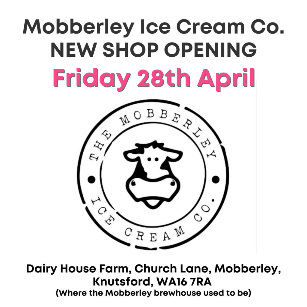 Congratulations to Mobberley Ice Cream Co. on the opening of their new shop