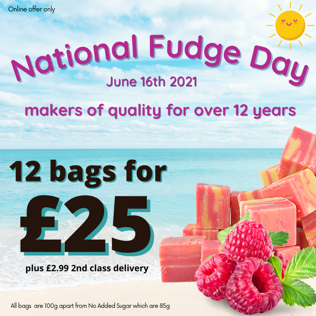 National Fudge Day Offer 12 for £25