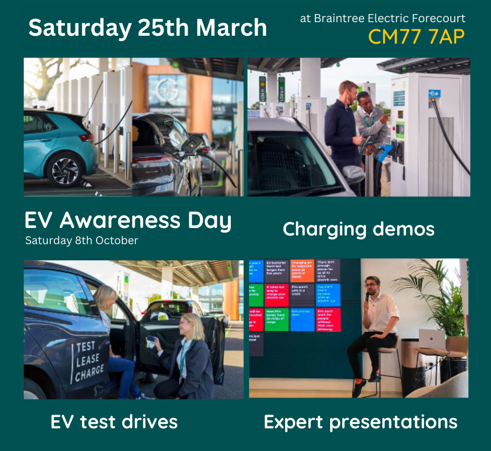 Electric Vehicle Awareness Day - 25th March 2023 CM77 7AP
