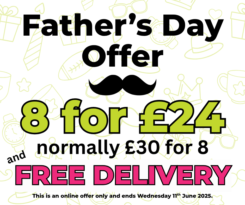 Father's Day Special Offer - 8 bags for £24 (normally 8 for £30)