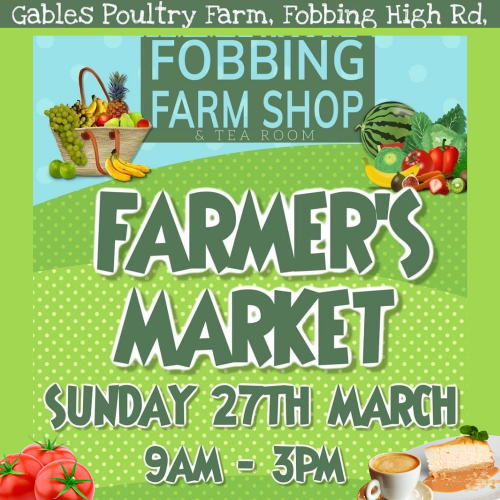Fobbing Farmers Market - Sunday 27th March 2022