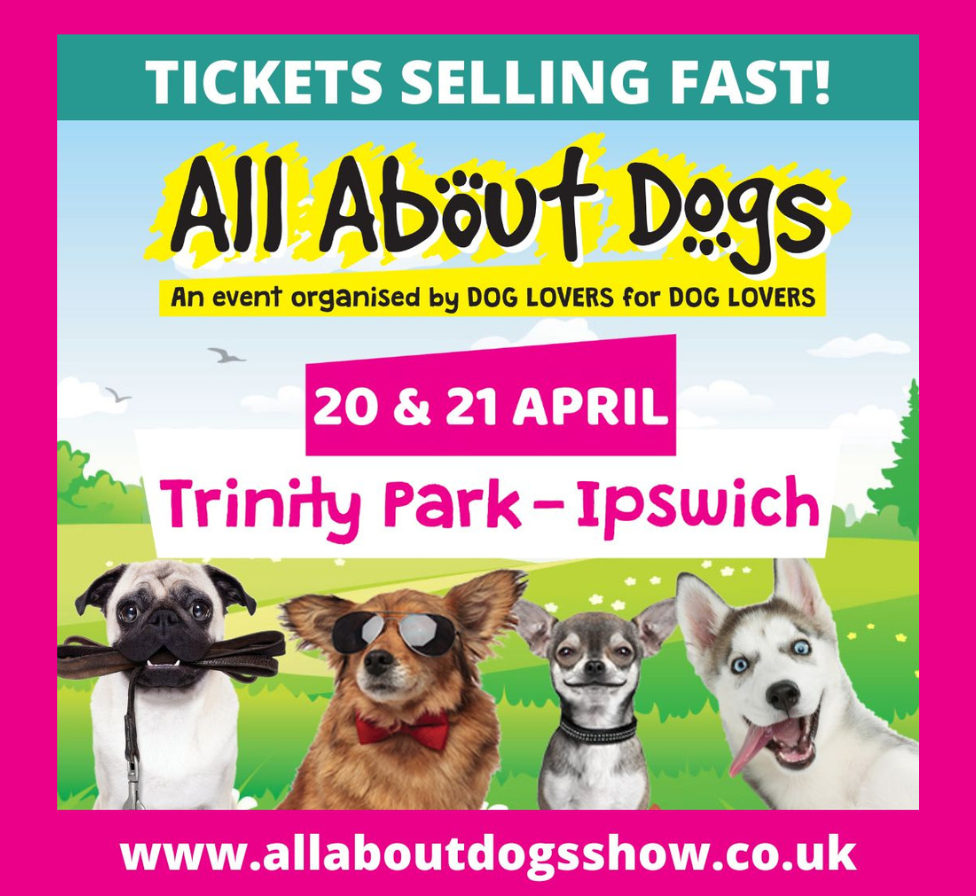 It's all about dogs at Trinity Park this weekend - 20st & 21st April