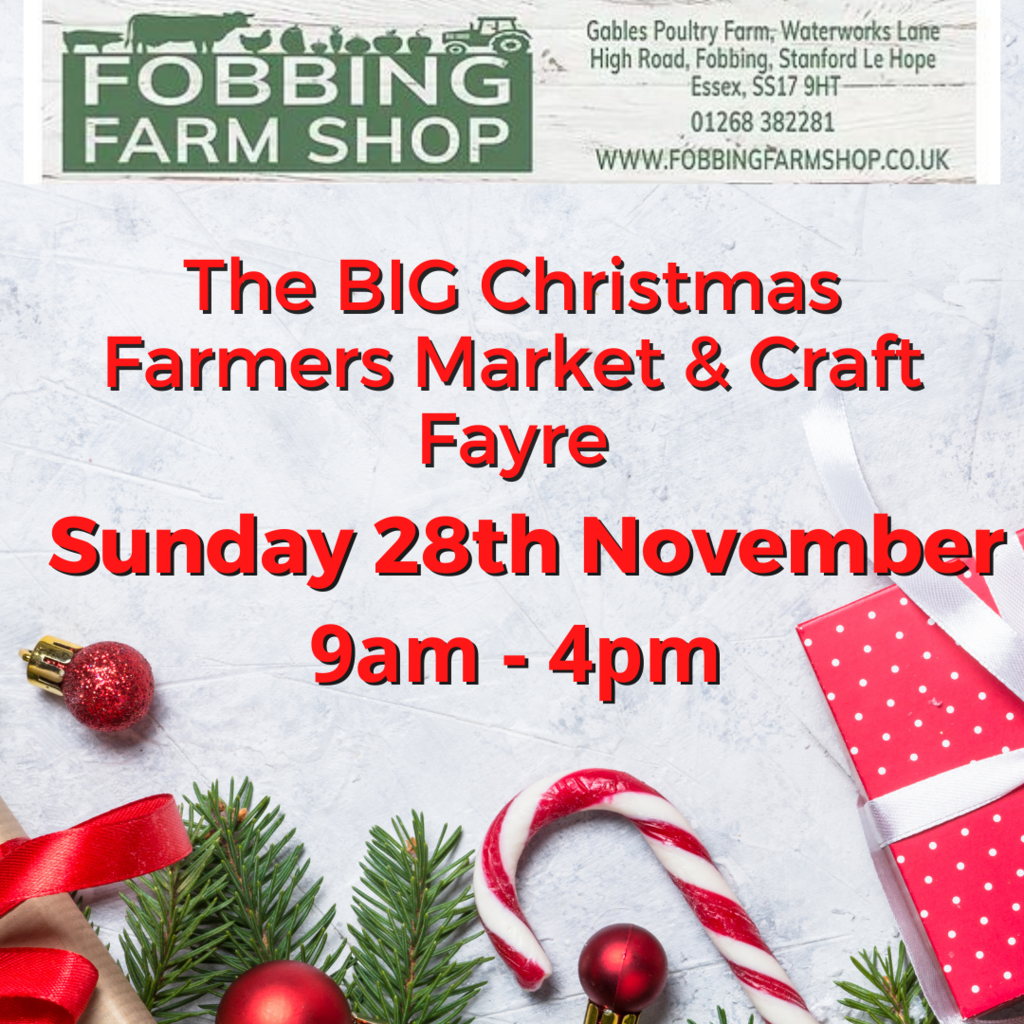 Fobbing Christmas Market - Sunday 28th November 2021