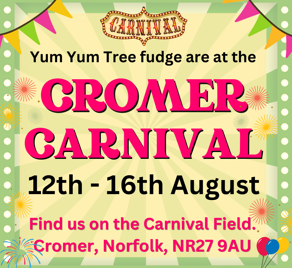 Cromer Carnival - Saturday 12th - Friday 18th August - We are there from Sat 12th August for 5 days