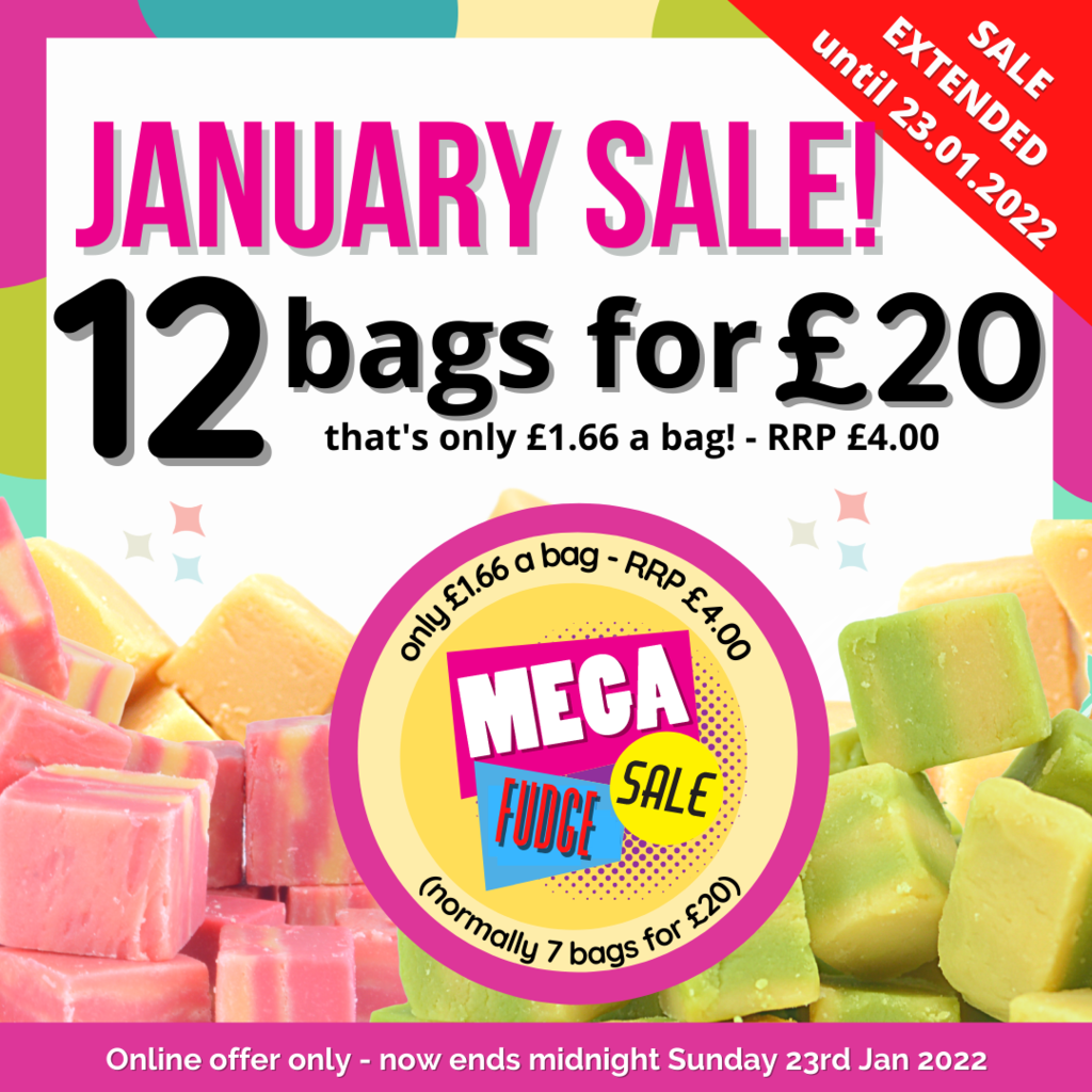 SALE EXTENDED UNTIL 23rd January 2022