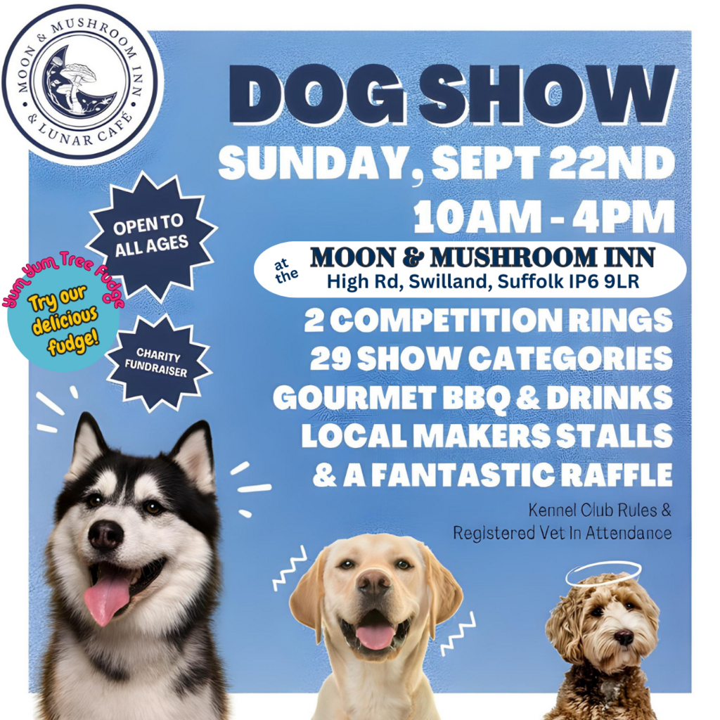 Dog Show at the Moon & Mushroom - Sun 22nd September - 10am - 4pm