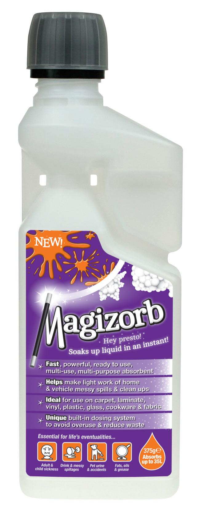 Magizorb 375g Absorbent Granules Blood Urine Vomit Oil Absorbent
