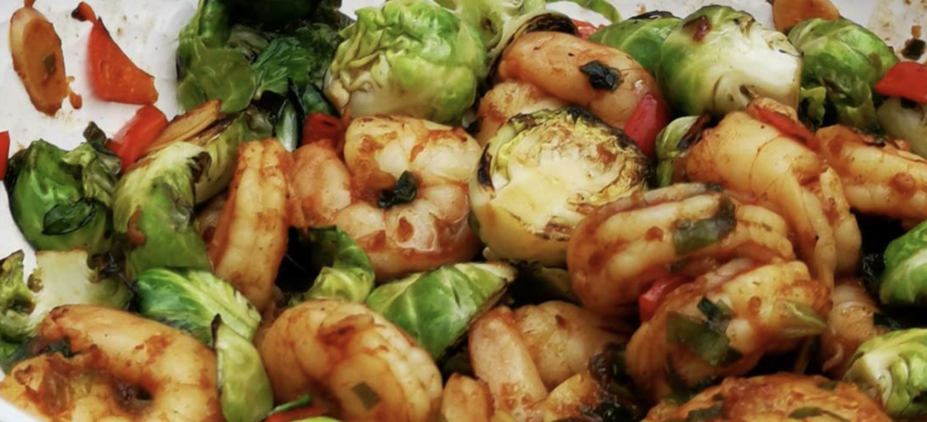 Ginger Garlic Shrimp