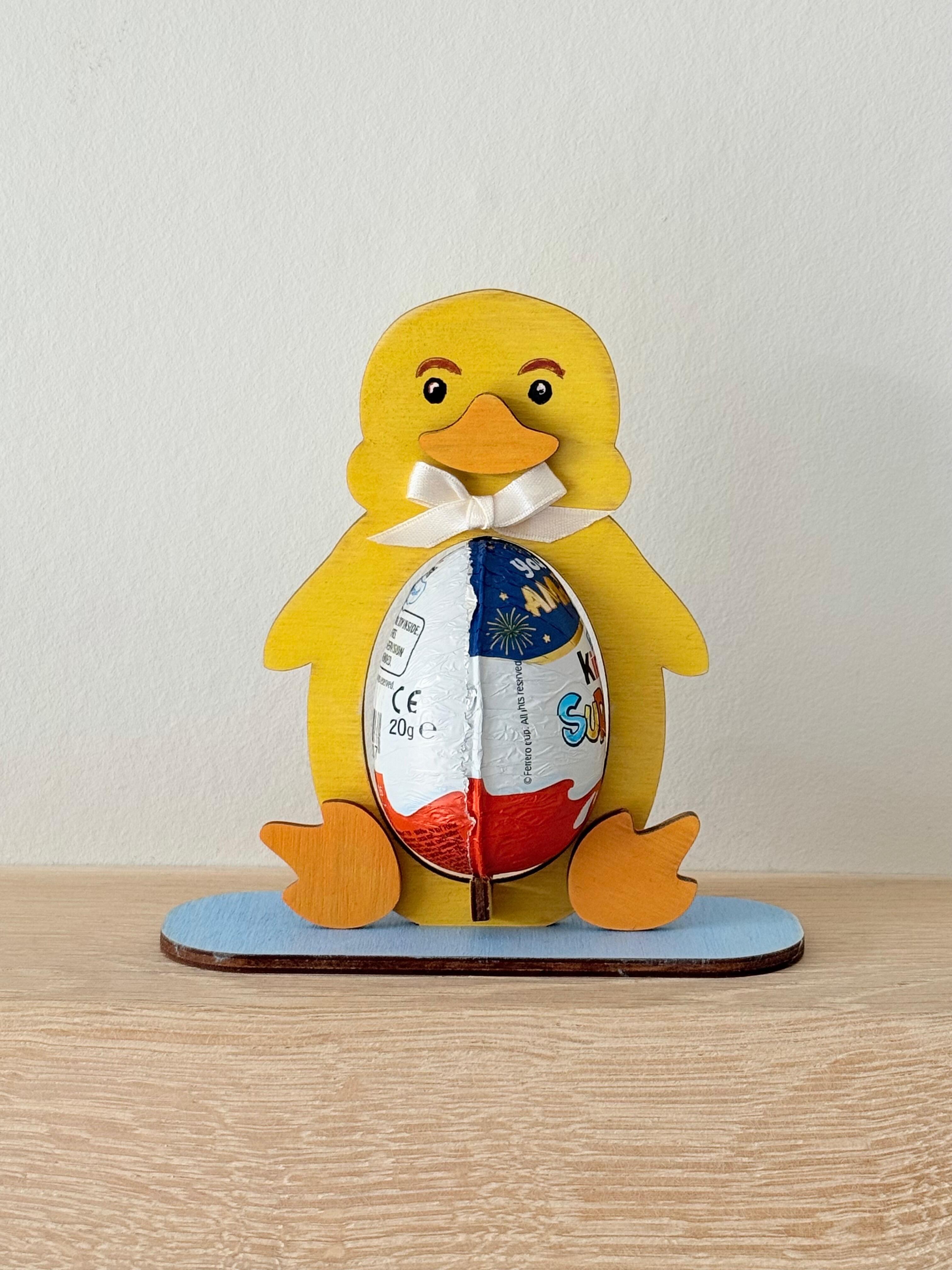 Handmade Easter chick egg stand