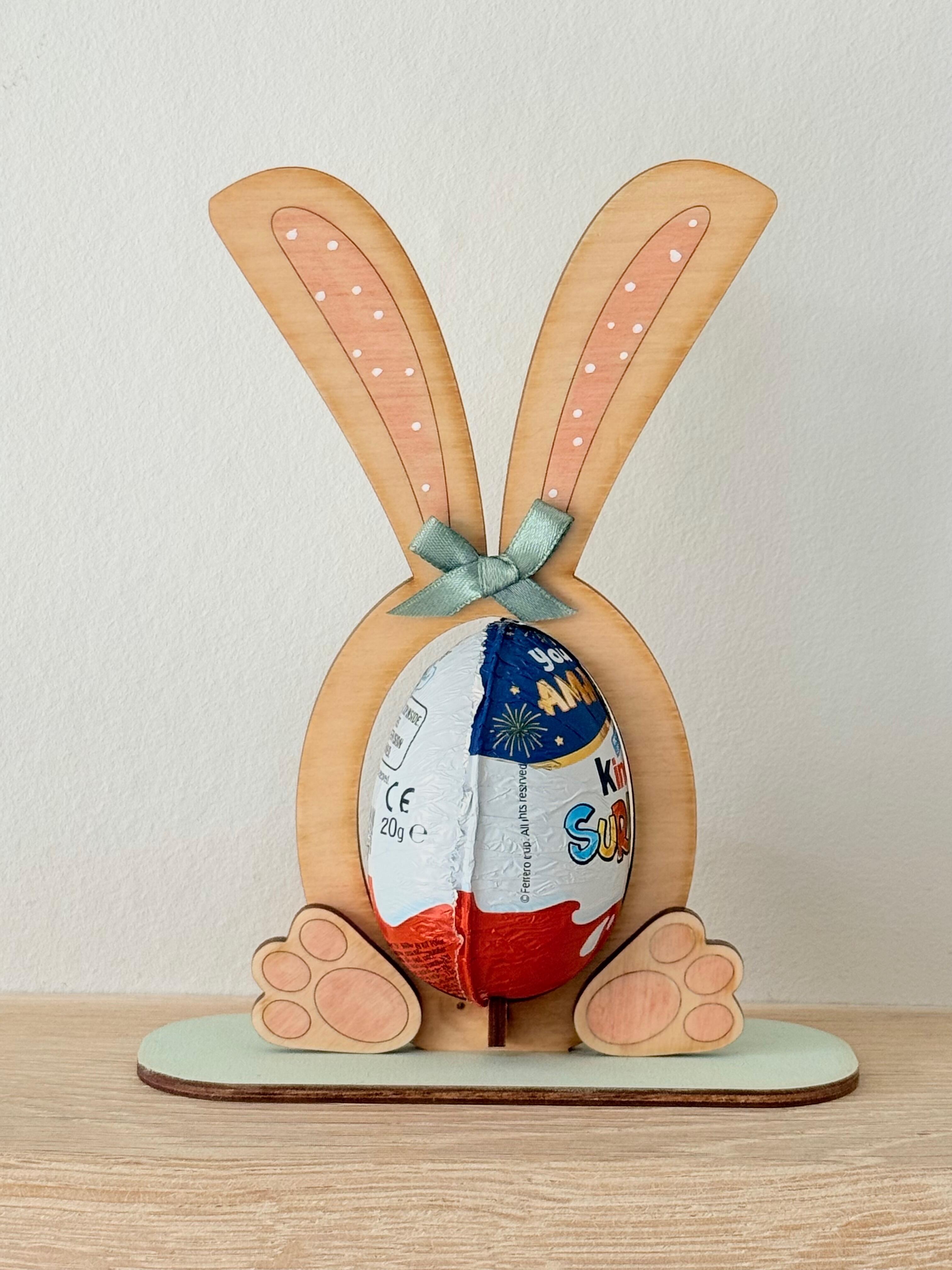 Freestanding Easter bunny egg holder