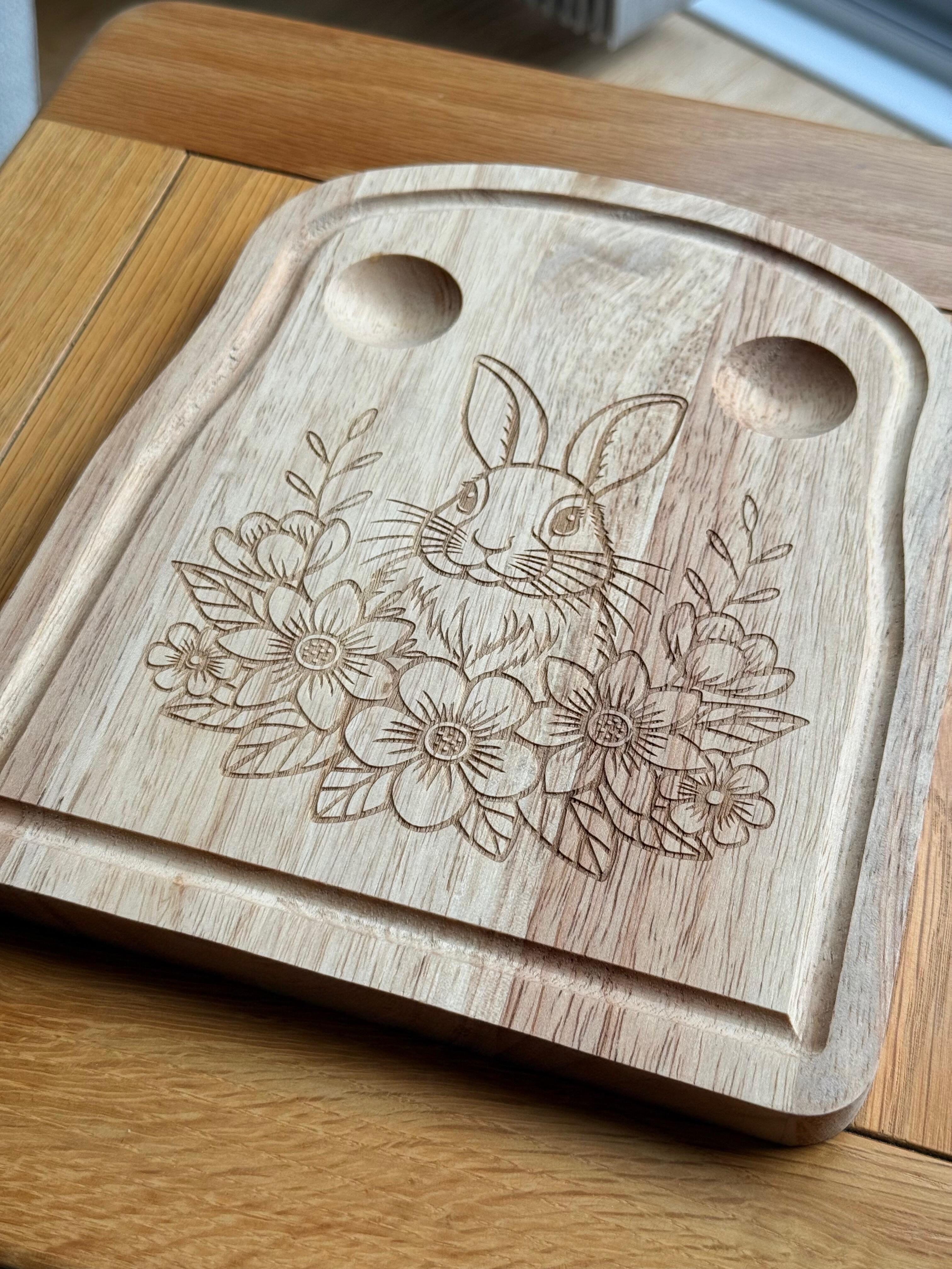 Wooden egg and soldiers board UK
