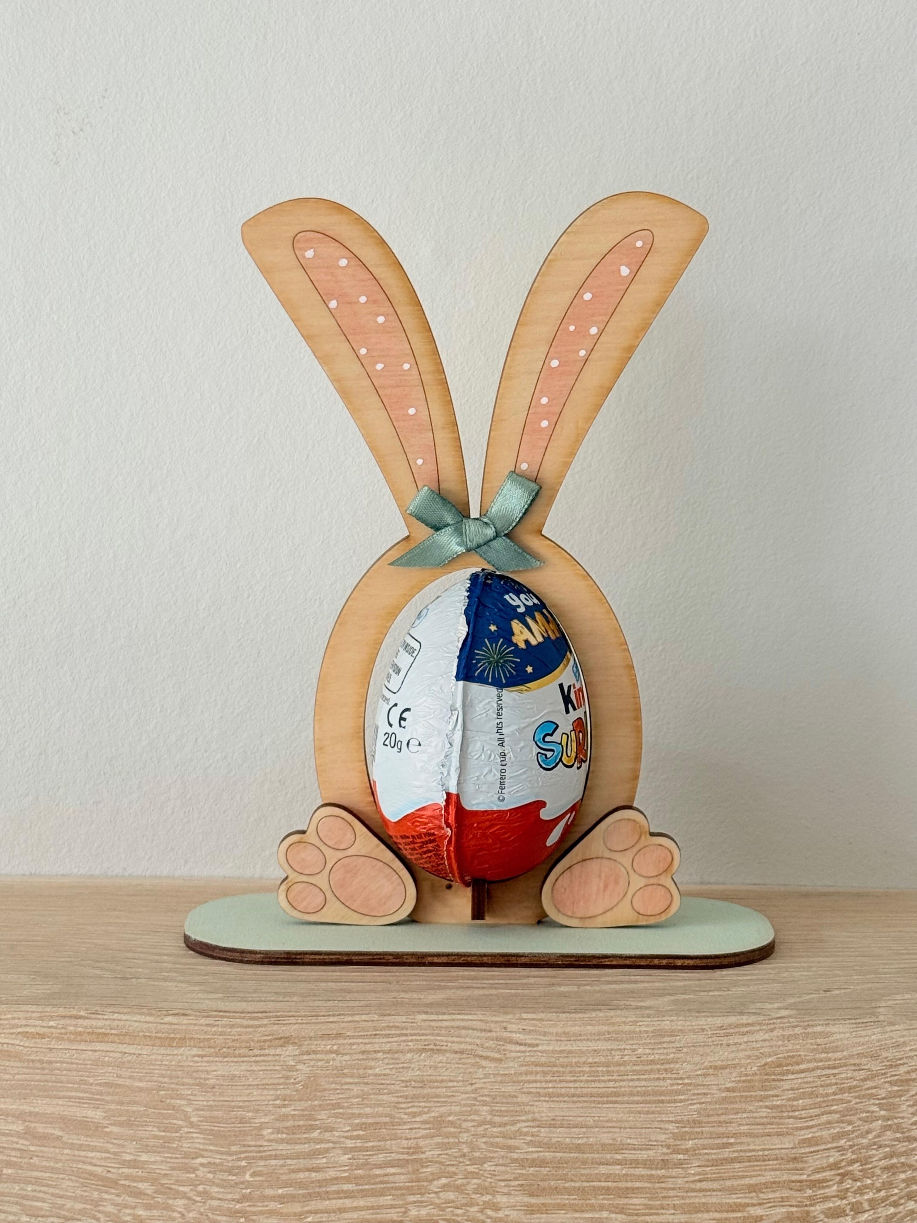 Freestanding Easter bunny egg stand