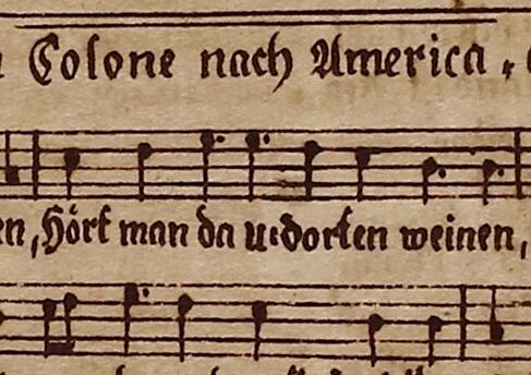 "Pennsylvania, the Promised Land": Emigration songs from the Harmony Society