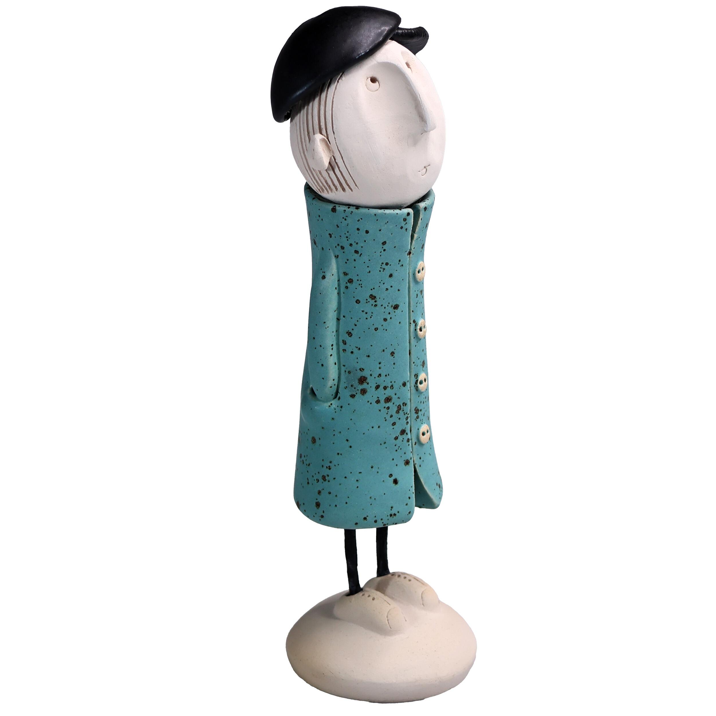 Best Friends Young Couple Statues | Turquoise