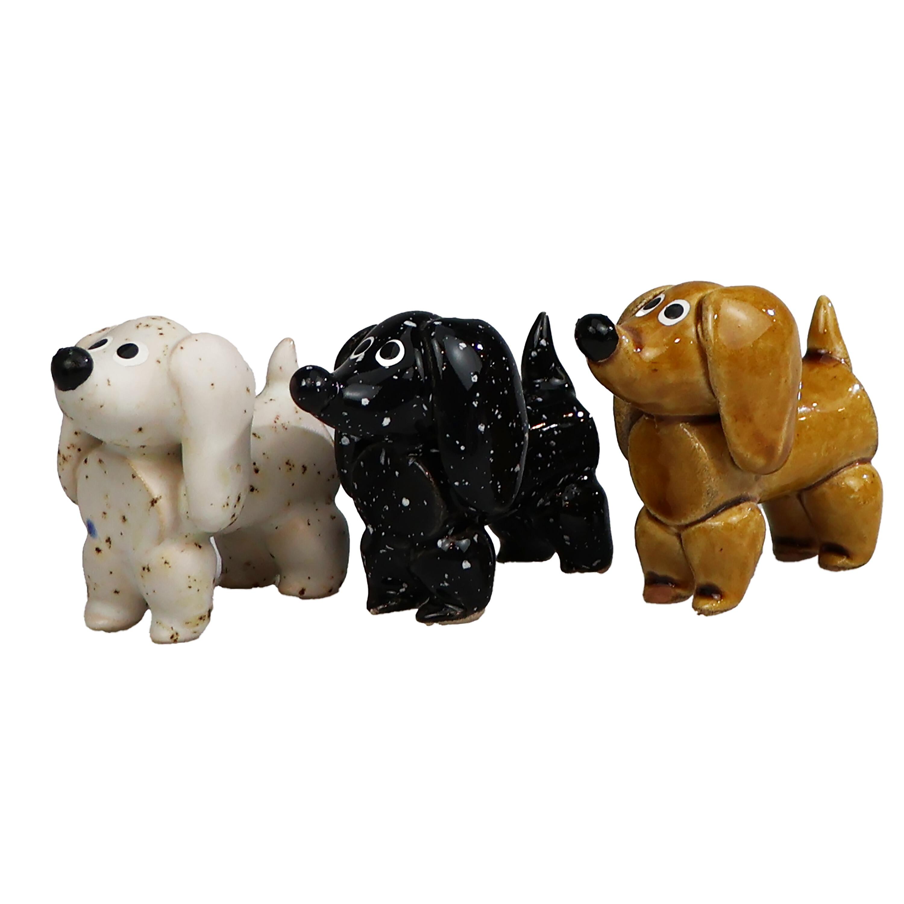 Mini Cute Spaniel Figurine Randomly Chosen | Gift Boxed