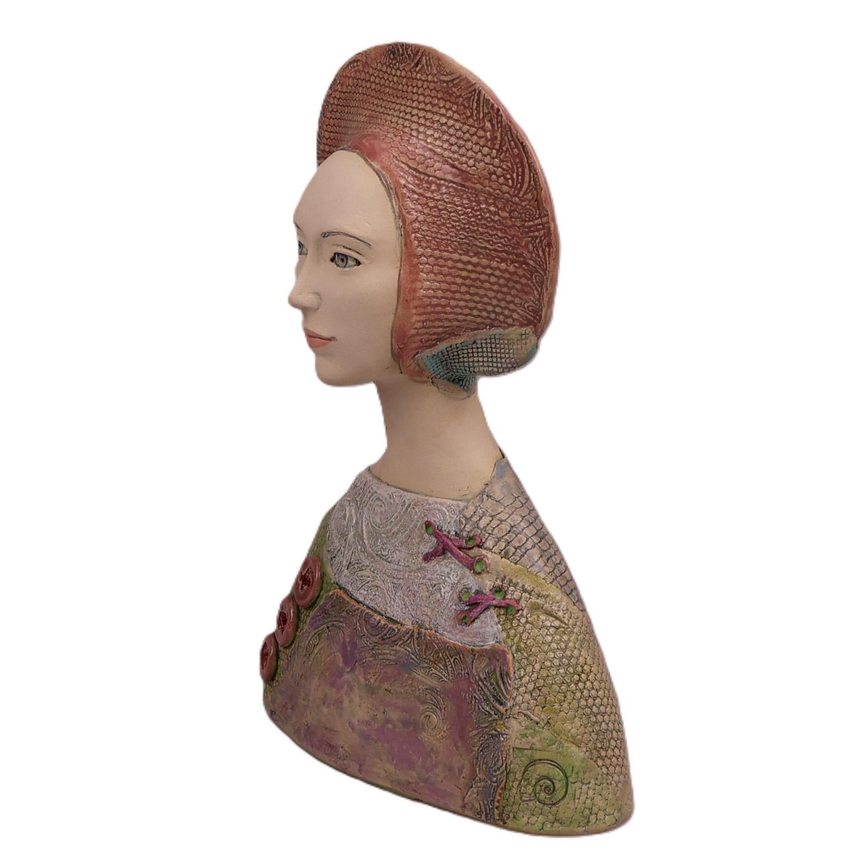 One-of-a-Kind Fantasy Woman Bust Sculptures | Hand-Sculpted Art